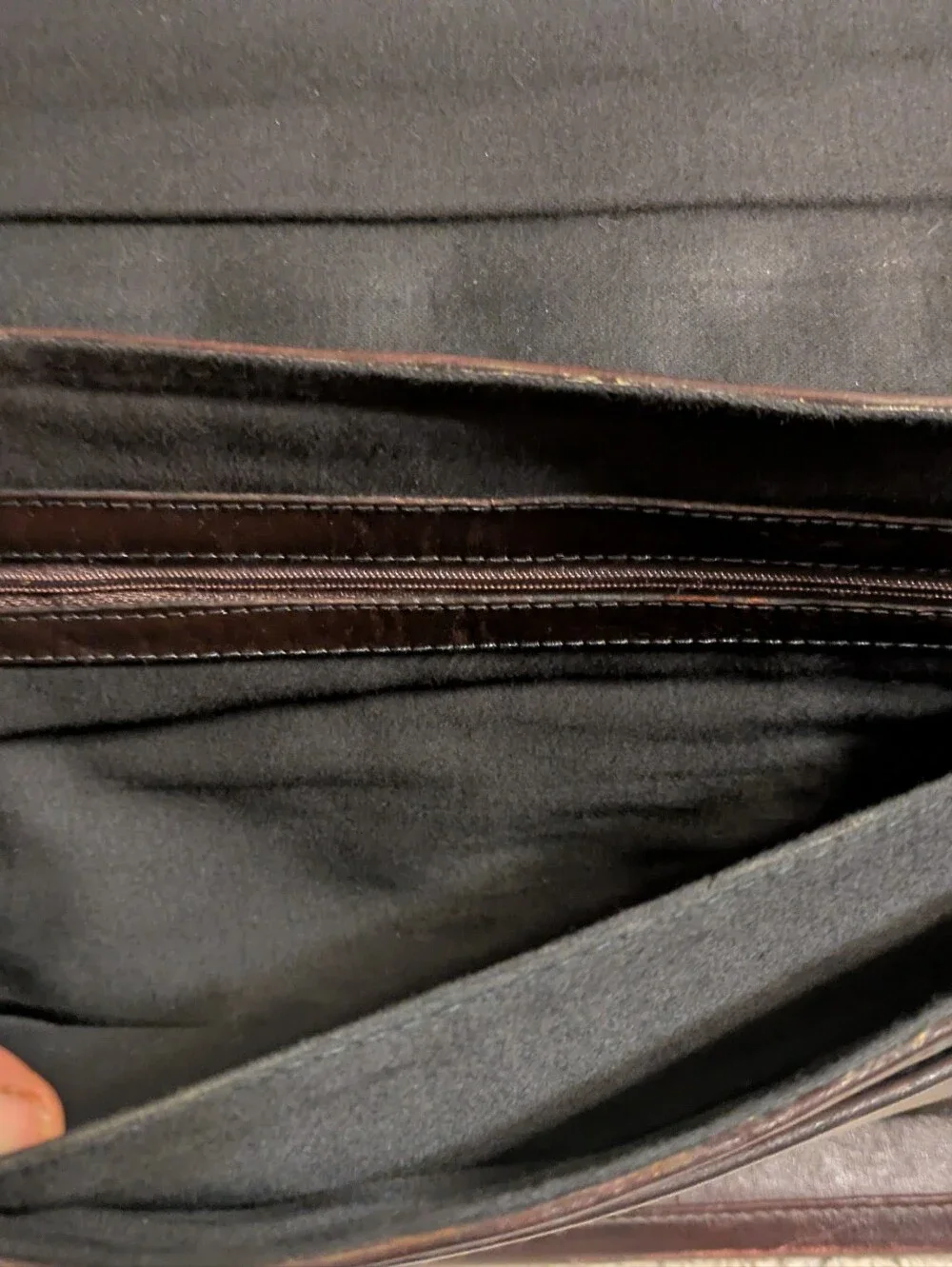 Hidesign Brown Leather Womens Briefcase Tote